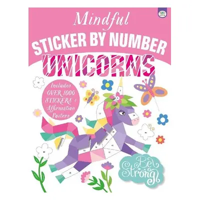 Mindful Sticker by Number Unicorns - Robertson, Eve