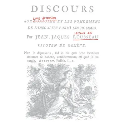 Lessons on Rousseau - Althusser, Louis