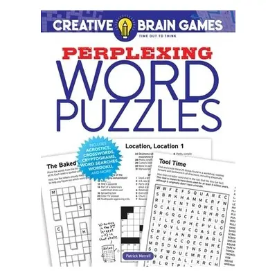 Creative Brain Games Perplexing Word Puzzles - Patrick, Merrill