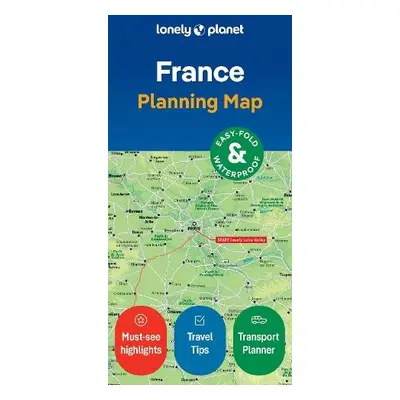 Lonely Planet France Planning Map - Lonely Planet