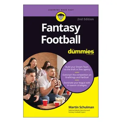 Fantasy Football For Dummies - Schulman, Martin L.