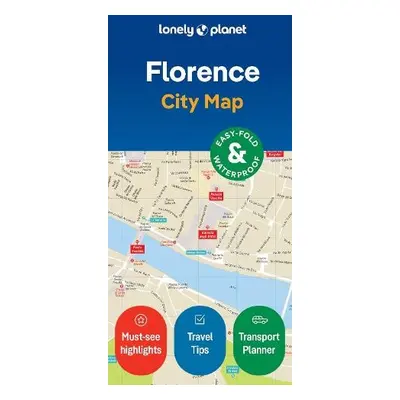 Lonely Planet Florence City Map - Lonely Planet