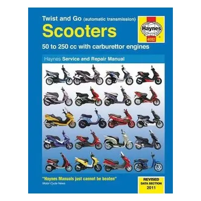 Twist And Go (Automatic Transmission) Scooters Service And Repair Manual - Mather, Phil