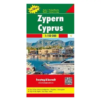 Cyprus Road Map 1:150 000