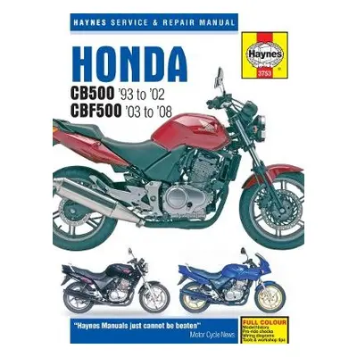 Honda CB500 a CBF500 (93 - 08) - Haynes Publishing