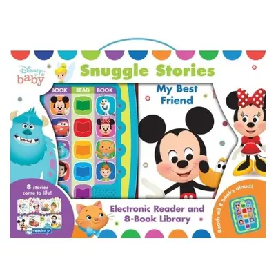 Disney Baby: Snuggle Stories Me Reader Jr Electronic Reader and 8-Book Library Sound Book Set - 