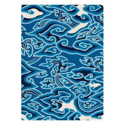 Batik 'Blue Clouds' Lined Hardcover Journal