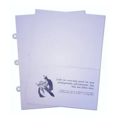 Dodo Pad Laminated Pouched Dividers