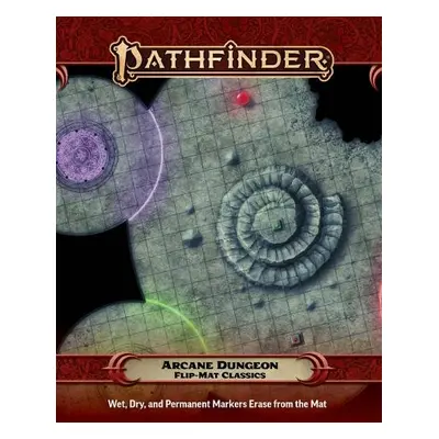 Pathfinder Flip-Mat Classics: Arcane Dungeon - Paizo Staff