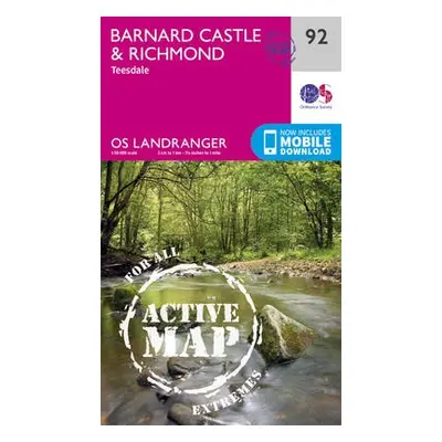 Barnard Castle a Richmond - Ordnance Survey