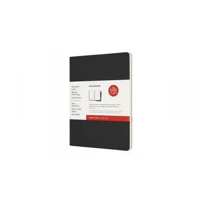 Moleskine Cahier Journals Subject XL Black Kraft Brown