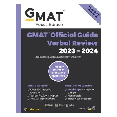 GMAT Official Guide Verbal Review 2023-2024, Focus Edition - GMAC (Graduate Management Admission