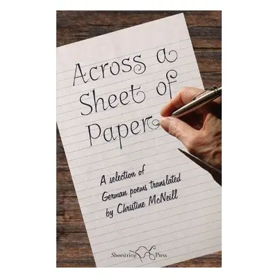 Across a Sheet of Paper - McNeil, Christine