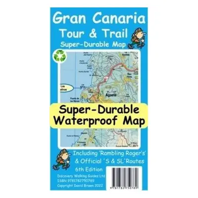 Gran Canaria Tour and Trail Map - Brawn, David