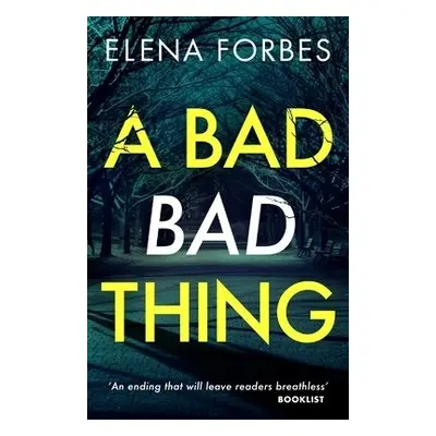 Bad Bad Thing - Forbes, Elena