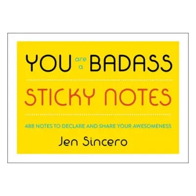 You Are a Badass® Sticky Notes - Sincero, Jen