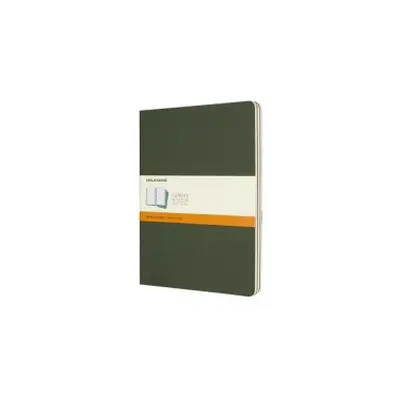 Moleskine Myrtle Green Extra Large Ruled Cahier Journal (set Of 3)