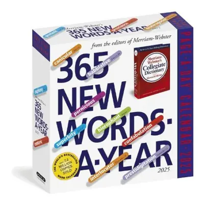 365 New Words-A-Year Page-A-Day® Calendar 2025 - Merriam-Webster, Merriam-Webster a Calendars, W