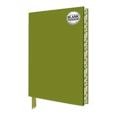 Sage Green Blank Artisan Notebook (Flame Tree Journals)