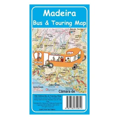 Madeira Bus and Touring Map - Brawn, David