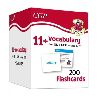 11+ Vocabulary Flashcards for Ages 10-11 - Pack 1 - CGP Books