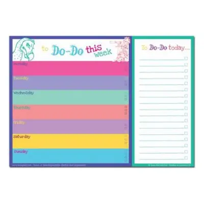 Dodo Daily to Do List Notepad (A4) Bright