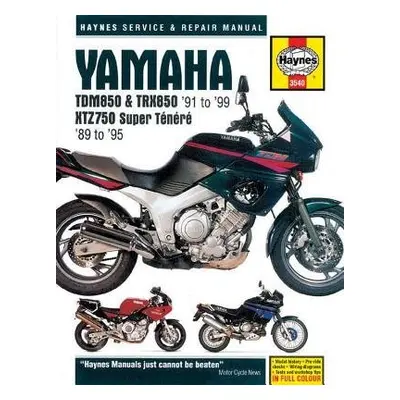 Yamaha TDM850, TRX850 a XTZ750 (89 - 99) Haynes Repair Manual - Haynes Publishing