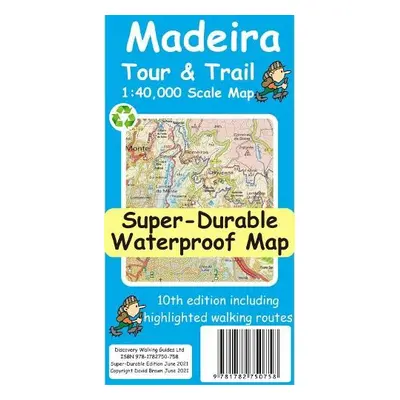 Madeira Tour and Trail Map - Brawn, David