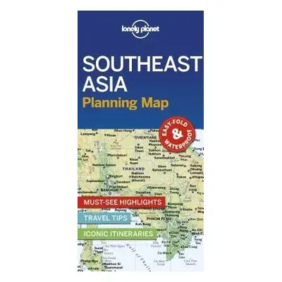 Lonely Planet Southeast Asia Planning Map - Lonely Planet