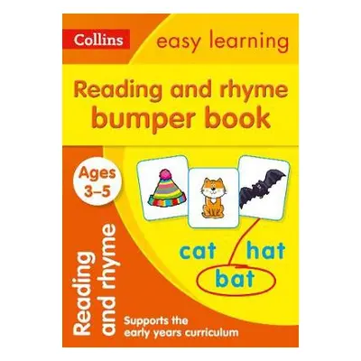 Reading and Rhyme Bumper Book Ages 3-5 - Collins Easy Learning