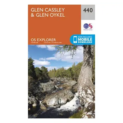 Glen Cassley and Glen Oykel - Ordnance Survey