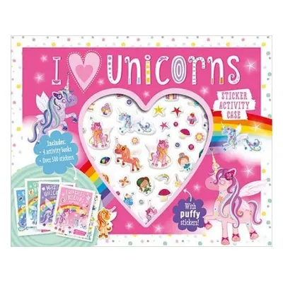 I Love Unicorns Sticker Activity Case - Ideas, Make Believe