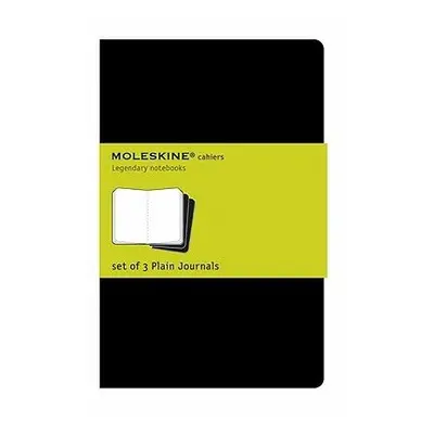 Moleskine Plain Cahier - Black Cover (3 Set) - Moleskine