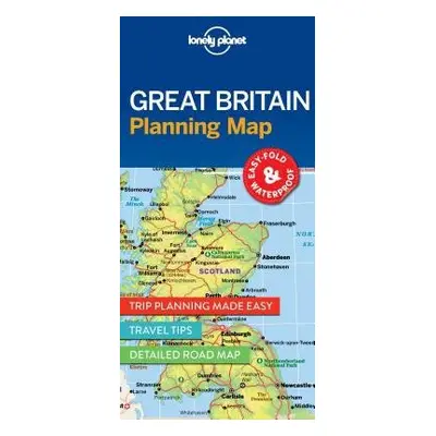 Lonely Planet Great Britain Planning Map - Lonely Planet