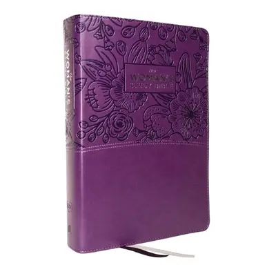 KJV, The Woman's Study Bible, Purple Leathersoft, Red Letter, Full-Color Edition, Comfort Print 