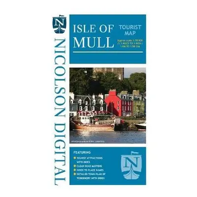 Nicolson Digital Isle of Mull Tourist Map