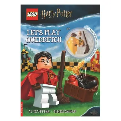 LEGO® Harry Potter™: Let's Play Quidditch Activity Book (with Cedric Diggory minifigure) - Buste