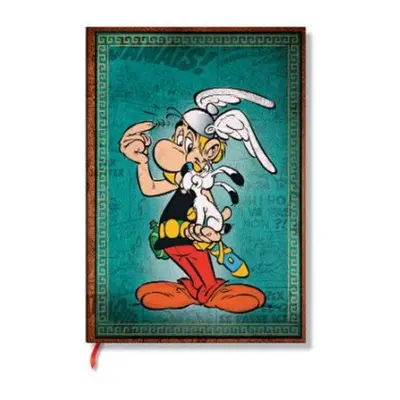 Asterix the Gaul (The Adventures of Asterix) Midi Lined Hardback Journal (Elastic Band Closure) 