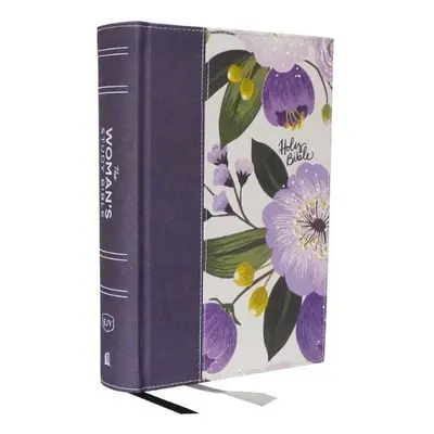 KJV, The Woman's Study Bible, Purple Floral Cloth over Board, Red Letter, Full-Color Edition, Co