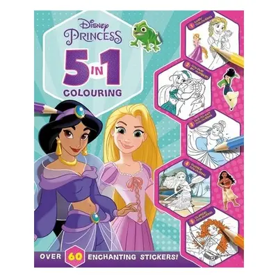 Disney Princess: 5 in 1 Colouring - Walt Disney