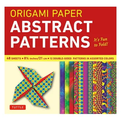 Origami Paper - Abstract Patterns - 8 1/4" - 48 Sheets