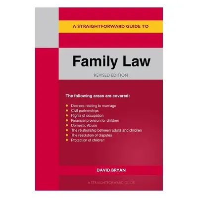 Straightforward Guide to Family Law - Bryan, David