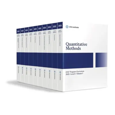 2025 CFA Program Curriculum Level I Box Set - CFA Institute