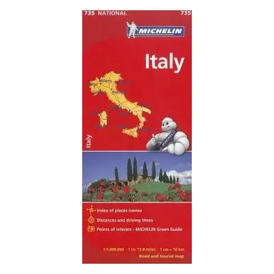 Italy - Michelin National Map 735 - Michelin