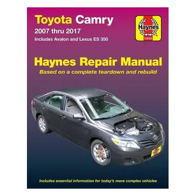 Toyota Camry a Avalon a Lexus ES 350 (2007-2017) (USA) - Haynes Publishing