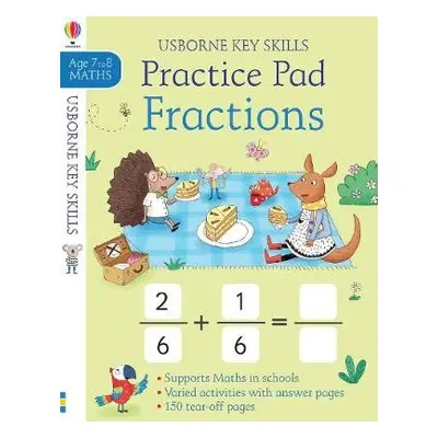 Fractions Practice Pad 7-8 - Bathie, Holly a Tudhope, Simon