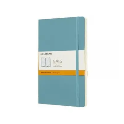 Moleskine Reef Blue Notebook Large Ruled Soft