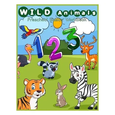 Wild animals Preschool basic workbook - Kidsfun