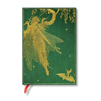 Olive Fairy (Lang’s Fairy Books) Midi Unlined Softcover Flexi Journal (Elastic Band Closure) - P