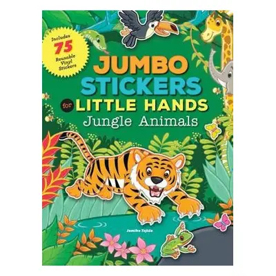 Jumbo Stickers for Little Hands: Jungle Animals - Tejido, Jomike